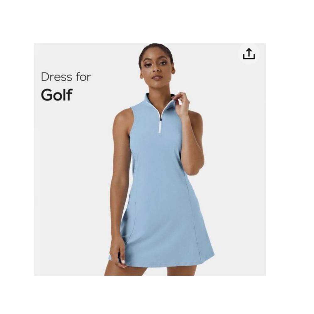 NWT HALARA Zip Golf Dress - Stay Ready